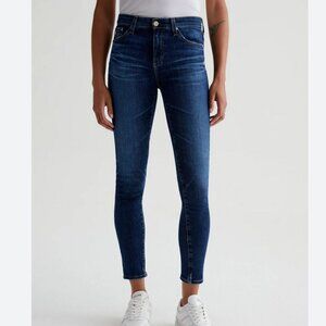 Adriano Goldschmeid AG-ED Denim Legging‎ Ankle Dark Wash Japanese Denim sz 27